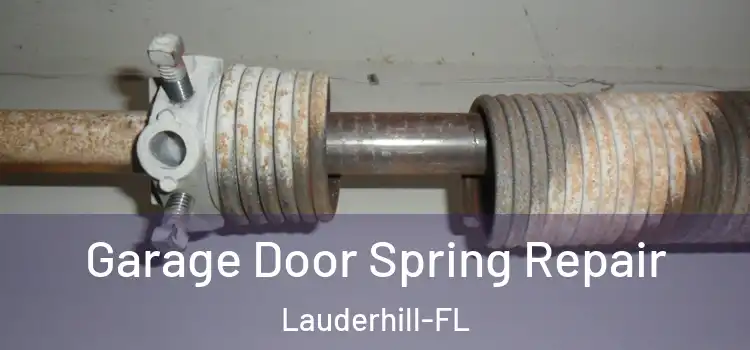  Garage Door Spring Repair Lauderhill-FL