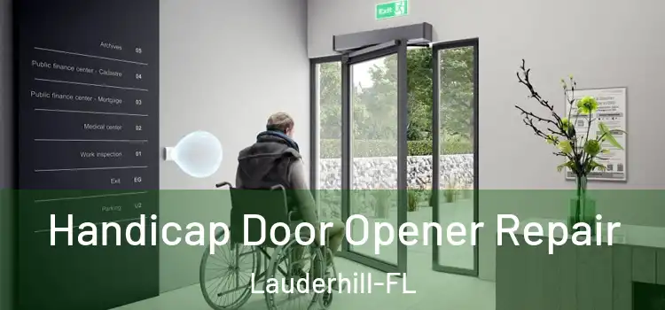  Handicap Door Opener Repair Lauderhill-FL