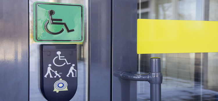 automatic handicap door opener in Lauderhill