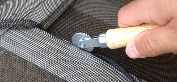 metal screen door repair in Lauderhill